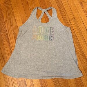 LIVI Gray Racerback